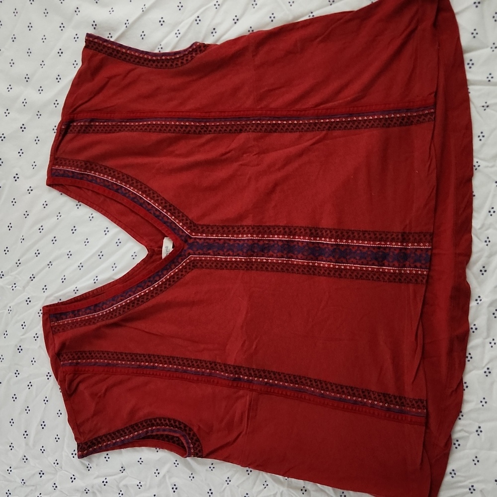 Madewell embroidered shirt